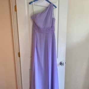 Azazie 'Dallas" Bridesmaid or Formal/Prom Gown Size 10 in color Lilac